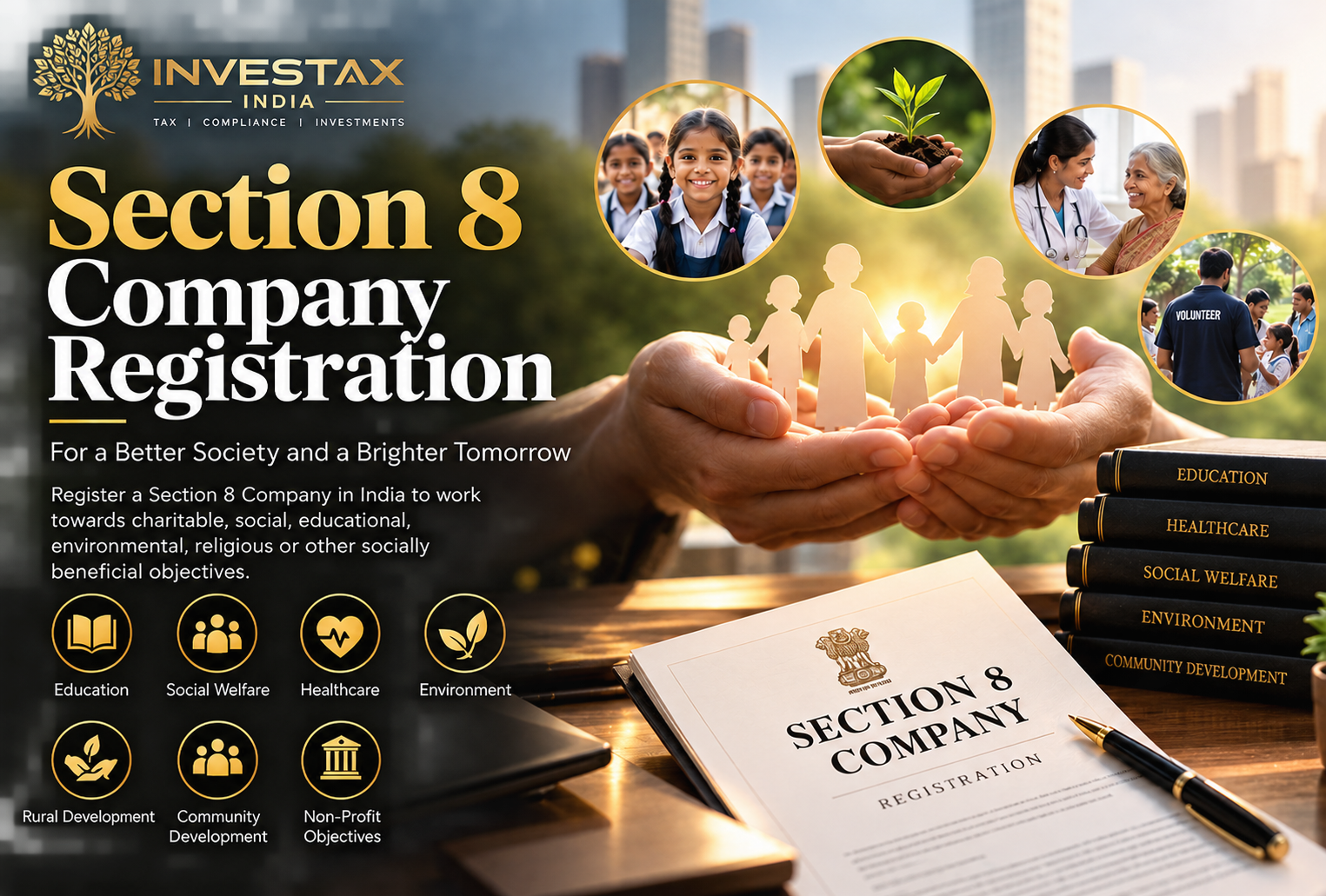 Section 8 Companies - Investax India